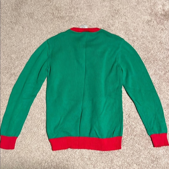 Green Grinch Christmas Sweater - Picture 3 of 3